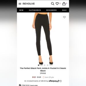 Spanx The Perfect Black Pant